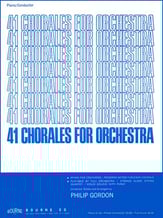 41 Chorales for Orchestra Conductor string method book cover